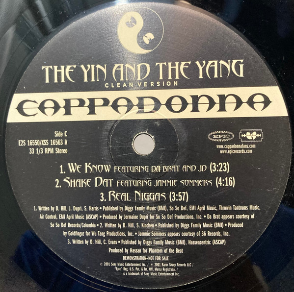 Cappadonna - The Yin And The Yang (Clean Version) | Razor Sharp Records (E2S 16550) - 4