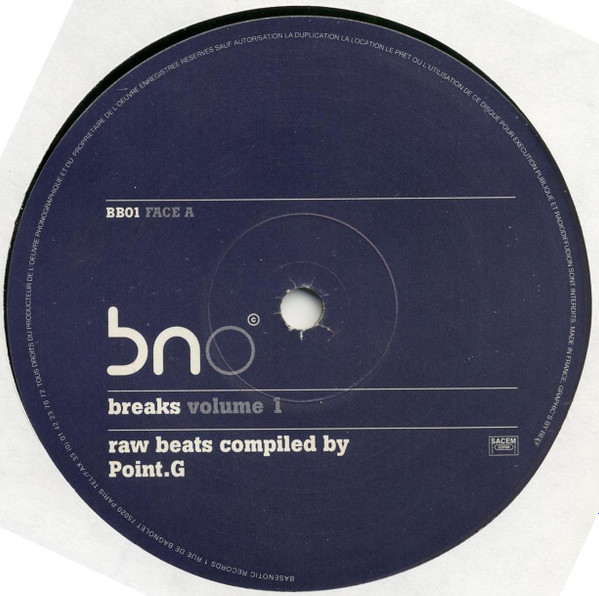 .g - Breaks Volume 1 | Basenotic Records (BB01)