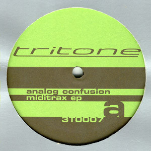 Analog Confusion - Miditrax EP | Tritone (3T0007) - main