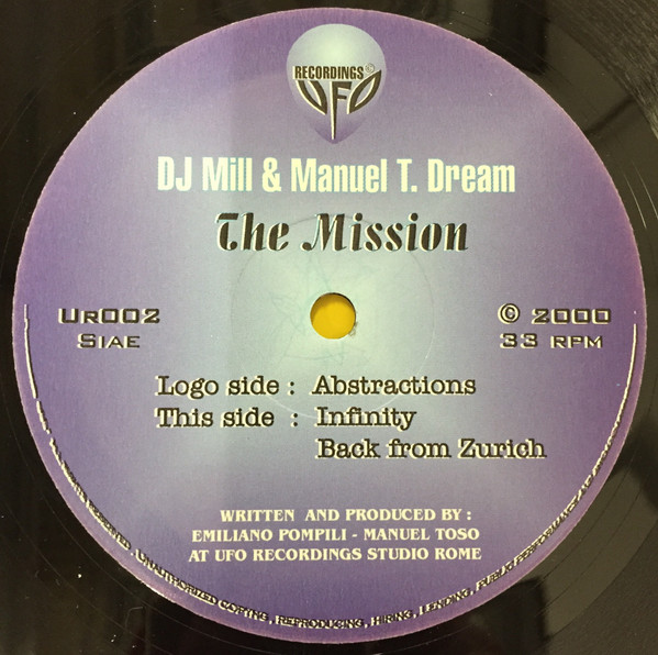 DJ Mill & Manuel T. - The Mission | UFO Recordings (UR002) - 2