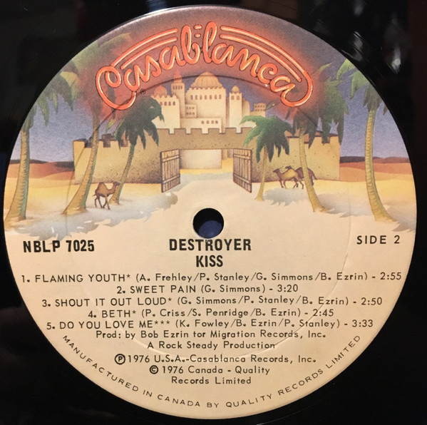 Kiss - Destroyer | Casablanca (NBLP 7025) - 4