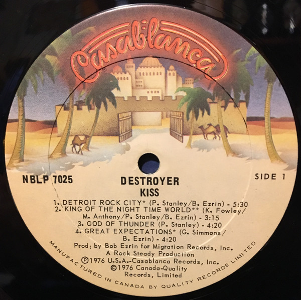 Kiss - Destroyer | Casablanca (NBLP 7025) - 3