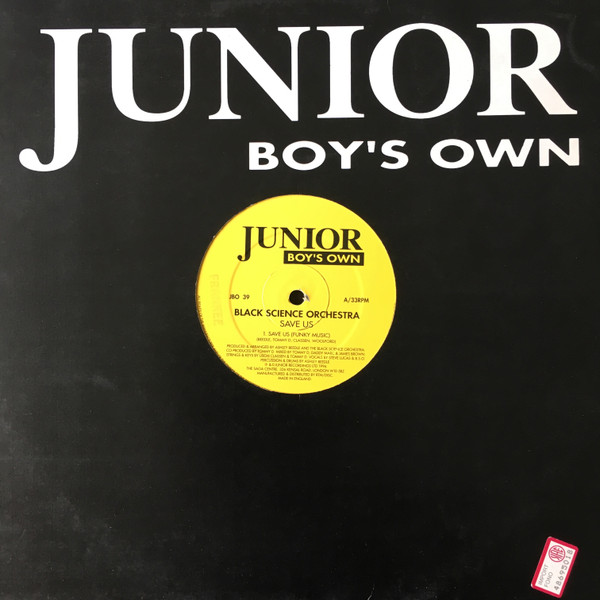 Black Science Orchestra - Save Us | Junior Boy's Own (JBO 39) - 3
