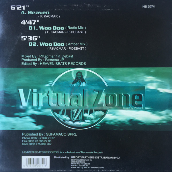 Virtual Zone - Heaven | Heaven Beats Rec. (HB2074) - 2
