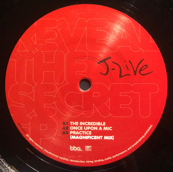 J-Live - Reveal The Secret EP | BBE (BBE 12 047) - 2