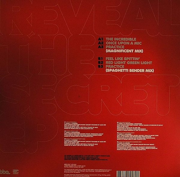 J-Live - Reveal The Secret EP | BBE (BBE 12 047) - 2