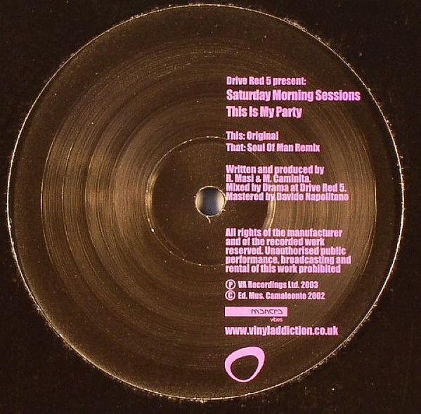 Drive Red 5 - This Is My Party | Vinyl Addiction (VA 11)