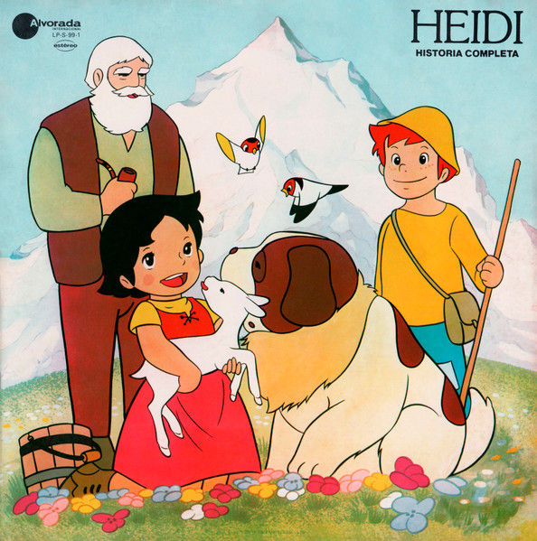 Heidi , Odette De Saint-Maurice , Orquestra De Rocha Oliveira - Heidi - A Menina Dos Alpes (História Completa) | Rádio Triunfo, Lda. (LP-S-99-1)