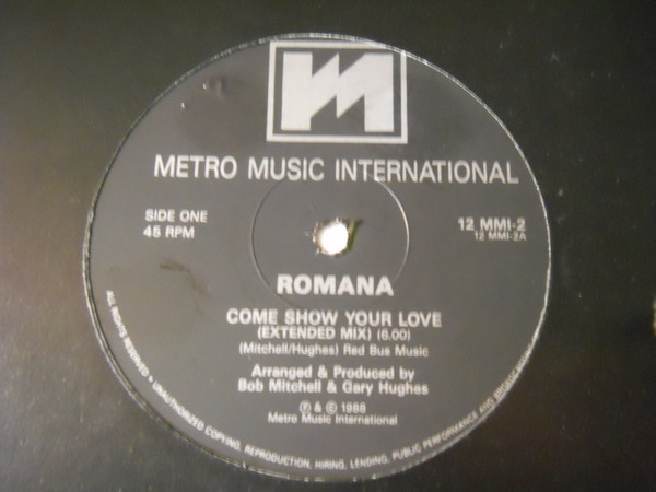 Romana - Come Show Your Love | Metro Music International (12 MMI -2)