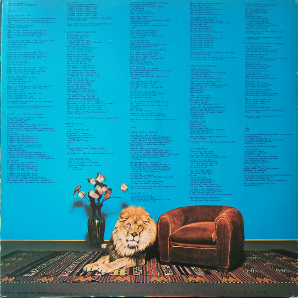 Minnie Riperton - Adventures In Paradise | Epic (EPC 69142) - 3