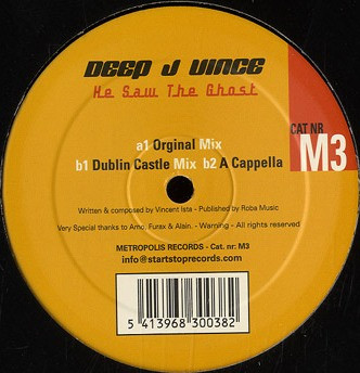 Deep J. Vince - He Saw The Ghost | Metropolis Records (M3)