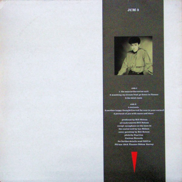 Bill Nelson - Savage Gestures For Charms Sake | Cocteau Records (JCM 3) - 3