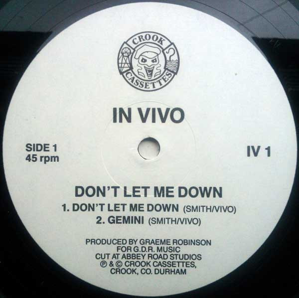 In Vivo - Don't Let Me Down | Crook Cassettes (IV1) - 3 In Vivo - Don't Let Me Down | Crook Cassettes (IV1) - 3