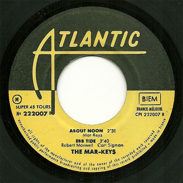 The Mar-Keys - Pop-Eye Stroll | Atlantic (222007) - 4