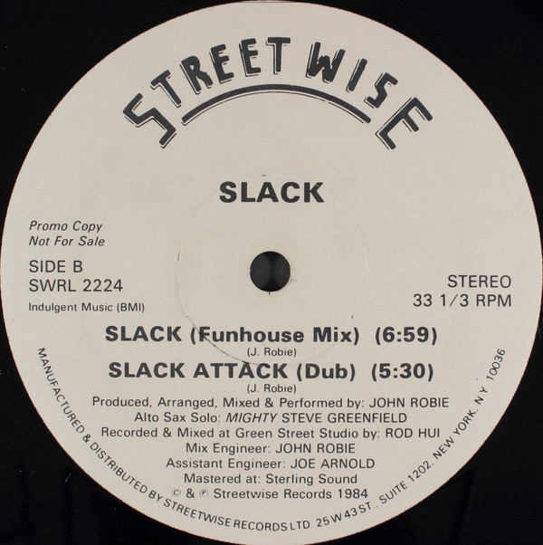 Slack - Slack | Streetwise (SWRL 2224)