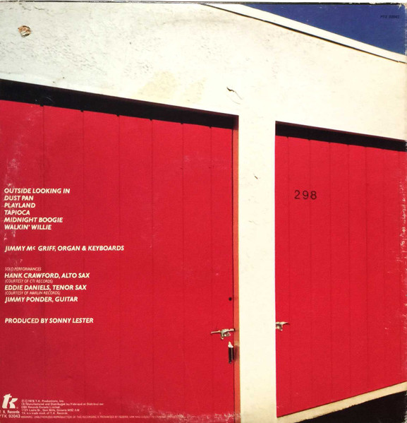 Jimmy McGriff - Outside Looking In [Vinyl] | T.K. Records (PTK 92043) - 3