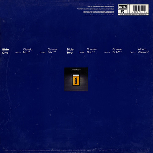 Jamiroquai - Cosmic Girl | Work (42 78501) - 2