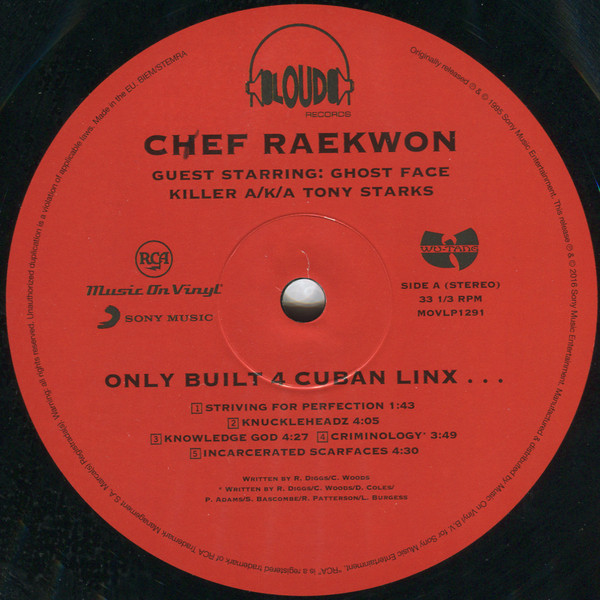 Chef Raekwon - Only Built 4 Cuban Linx... | Music On Vinyl (MOVLP1291) - 2