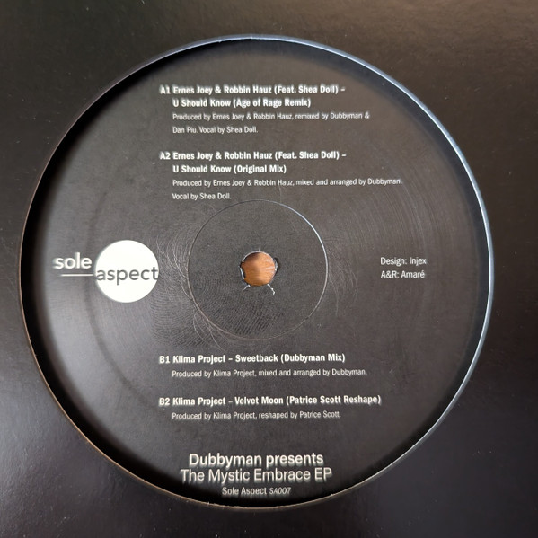 Various - Dubbyman Presents: The Mystic Embrace EP | Sole Aspect (SA007)