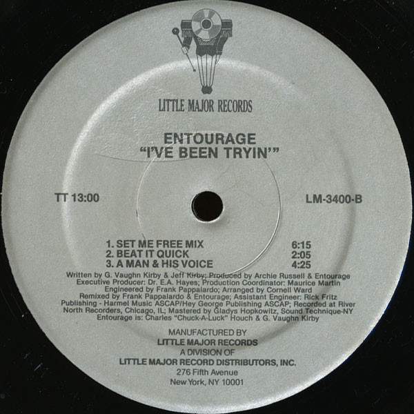 Entourage - I've Been Tryin' | Little Major Records (LM-3400) Entourage - I've Been Tryin' | Little Major Records (LM-3400)