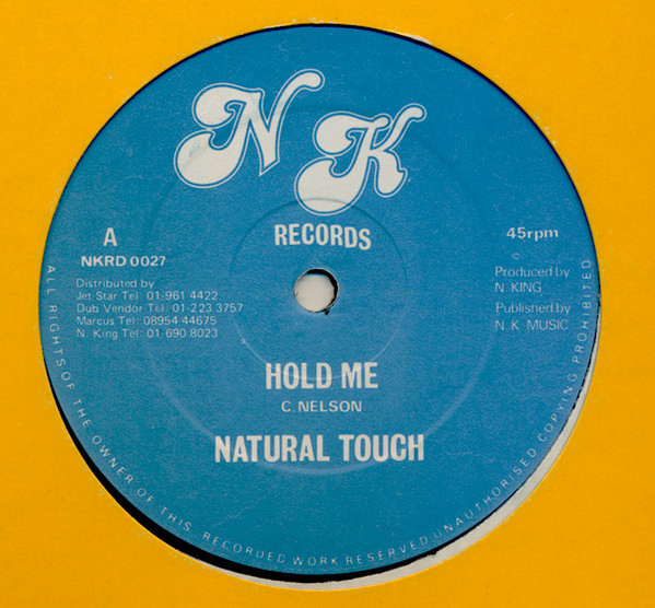 Natural Touch - Hold Me Tight | NK Records (NKRD 0027) - main