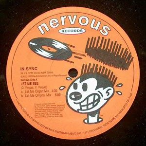 In Sync - Let Me See / Rave Thang | Nervous Records (NER 20036) - main In Sync - Let Me See / Rave Thang | Nervous Records (NER 20036) - main