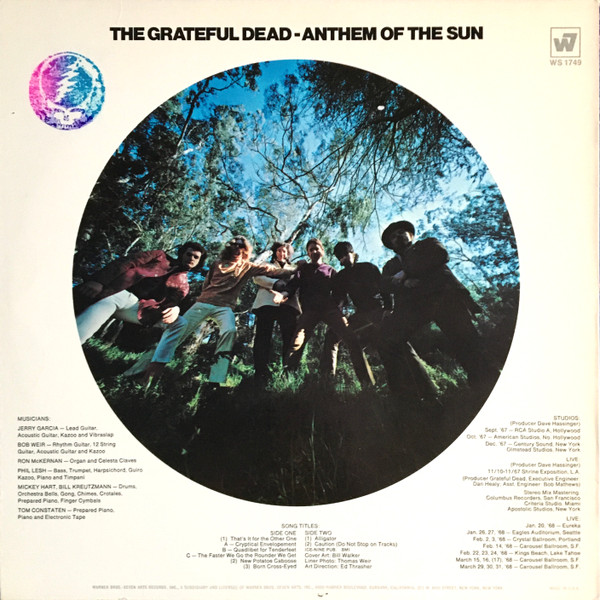 The Grateful Dead - Anthem Of The Sun | Warner Bros. Records (WS 1749) - 2 The Grateful Dead - Anthem Of The Sun | Warner Bros. Records (WS 1749) - 2