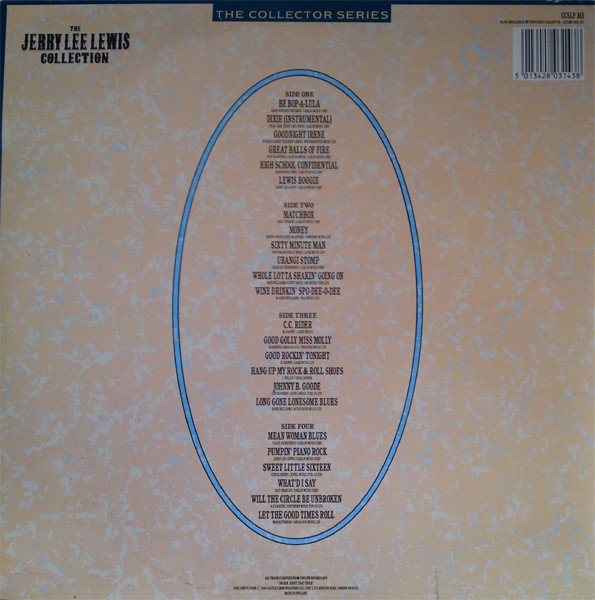 Jerry Lee Lewis - The Jerry Lee Lewis Collection | Castle Communications (CCSLP 143) - 2