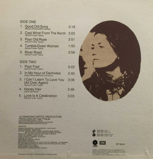 Sylvia Tyson - Cool Wind From The North | Capitol Records (ST 6441)