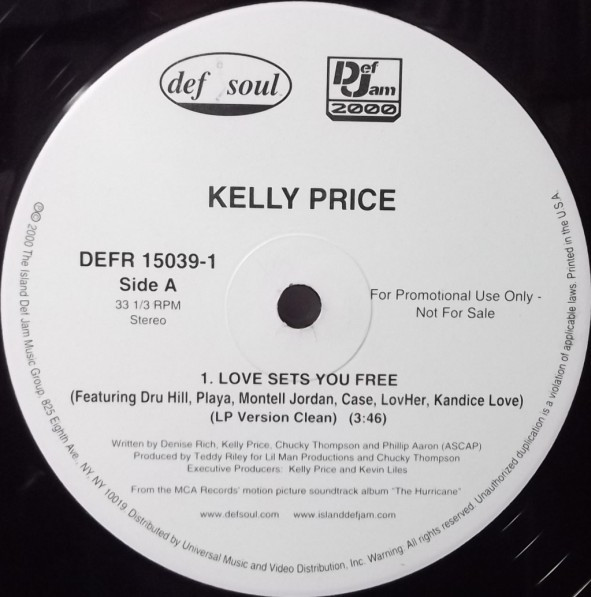 Kelly Price - Love Sets You Free | Def Soul (DEFR 15039-1) - 2