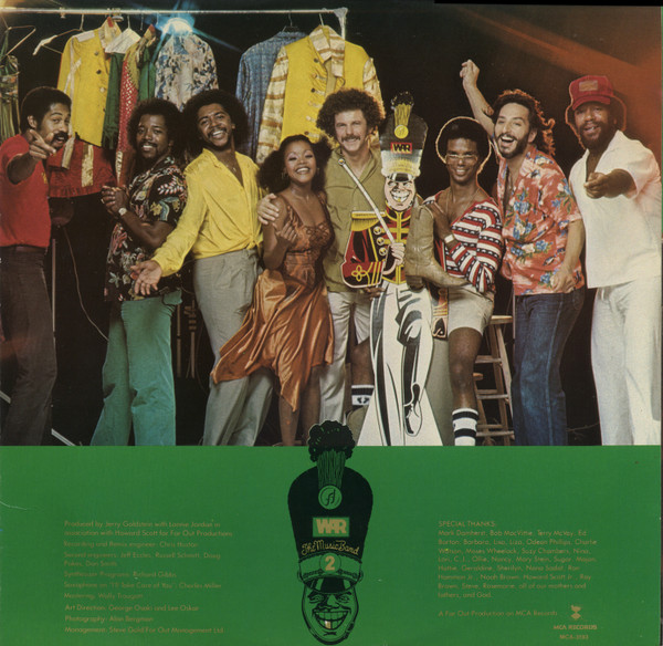 War - The Music Band 2 | MCA Records (MCA-3193) - 3