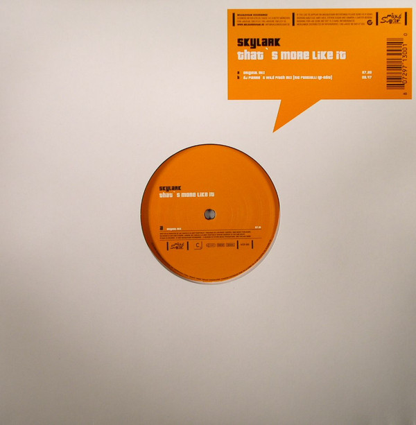 Skylark - That's More Like It | Milk & Sugar Recordings (MSR 069) - main
