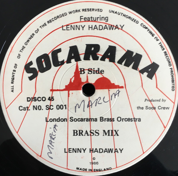 London Socarama Brass Orchestra - Just Watch The Menu (Don't Touch The Food) | Socarama (SC 001) - 2