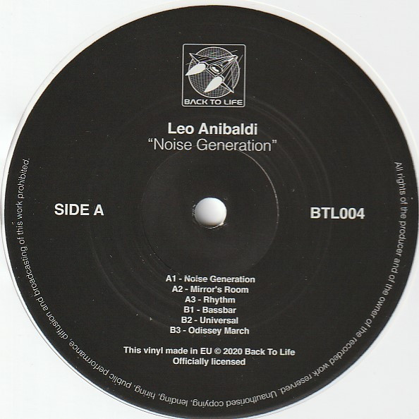 Leo Anibaldi - Noise Generation | Back To Life (BTL004)