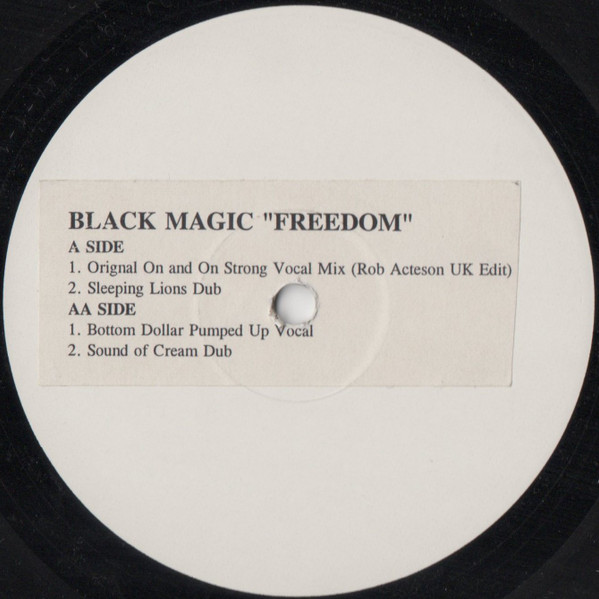 Black Magic - Freedom (Make It Funky) | Positiva (12BLACKDJ 001)