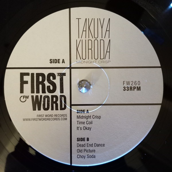 Takuya Kuroda - Midnight Crisp | First Word Records (FW260) - 3 Takuya Kuroda - Midnight Crisp | First Word Records (FW260) - 3
