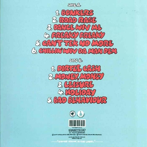Dizzee Rascal - Tongue N'Cheek | Dirtee Stank Recordings (12STANK007) - 2