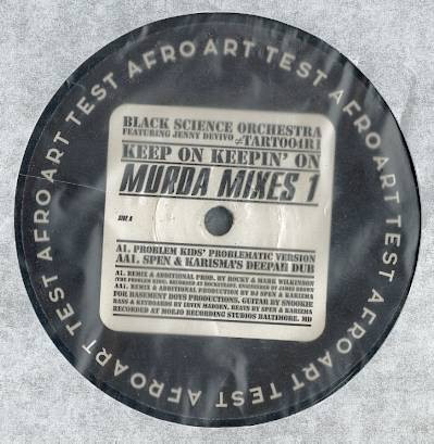Black Science Orchestra Featuring Jenny Devivo - Keep On Keepin' On (Murda Mixes 1) | Afro Art (TART004R1)