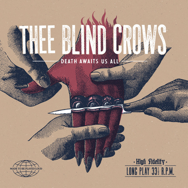 Thee Blind Crows - Death Awaits Us All | Folc Records (FOLC104) - main