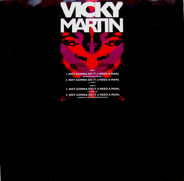 Vicky Martin - Not Gonna Do It (I Need A Man) | MCA Records (MCAT 1320)