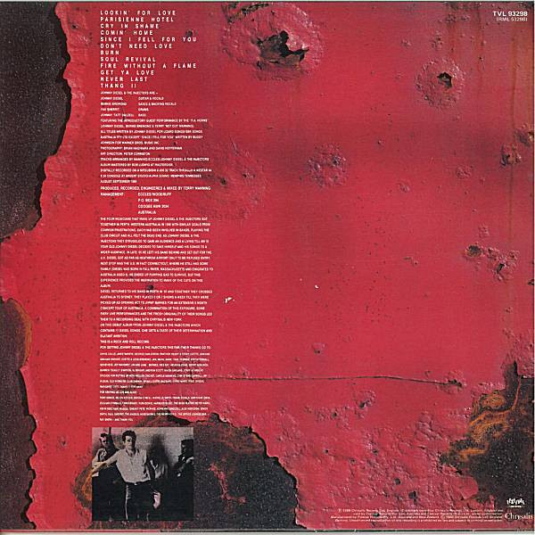 Johnny Diesel & The Injectors - Johnny Diesel & The Injectors | Chrysalis (TVL 93298) - main