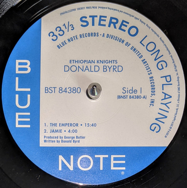 Donald Byrd - Ethiopian Knights | Blue Note (7759664) - 2
