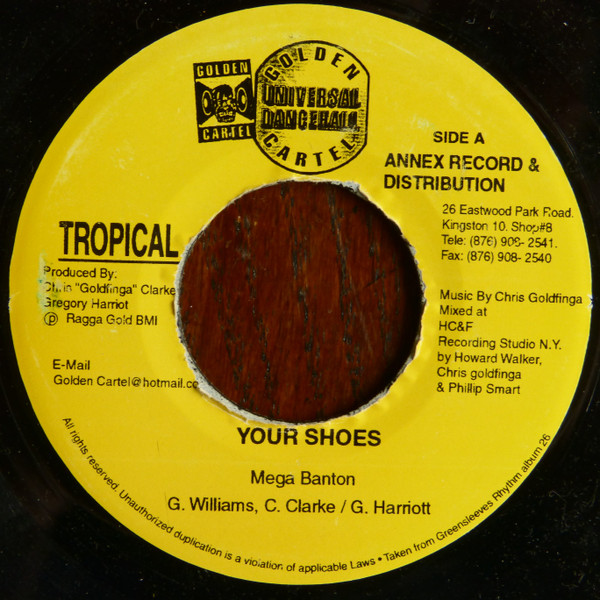 Mega Banton - Your Shoes | Golden Cartel Records (none)
