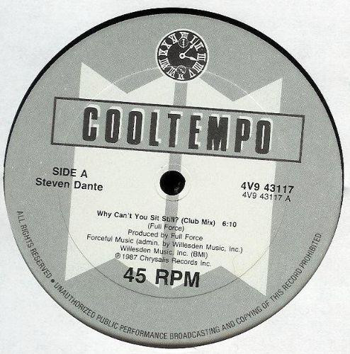 Steven Dante - Why Can't You Sit Still | Cooltempo (4V9-43117)