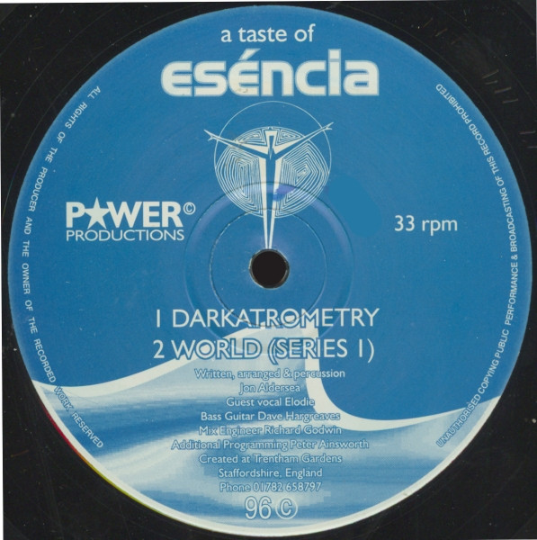 Esencia - A Taste Of Esencia | Power Productions (PP 114)