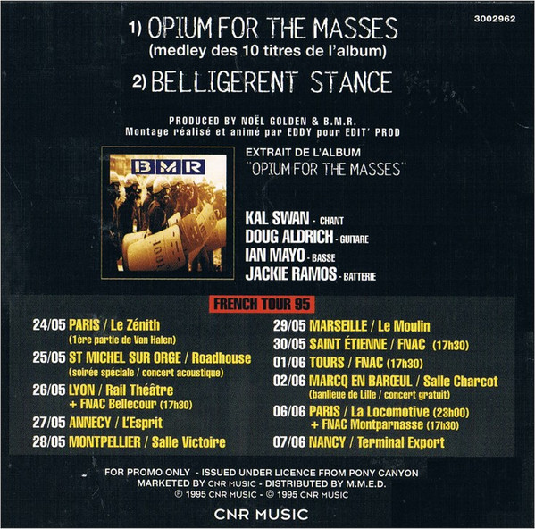 Bad Moon Rising - Opium For The Masses | CNR Music (3002962) - 2