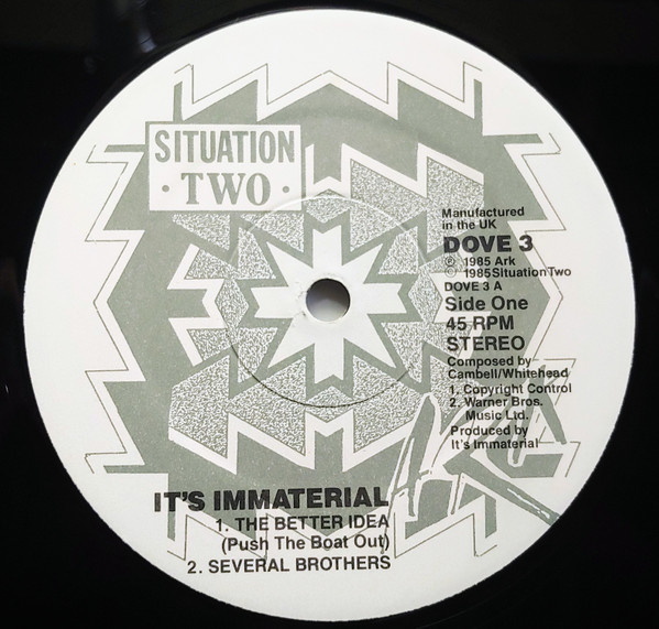 It's Immaterial - Fish Waltz | ARK (DOVE 3) - 3 It's Immaterial - Fish Waltz | ARK (DOVE 3) - 3