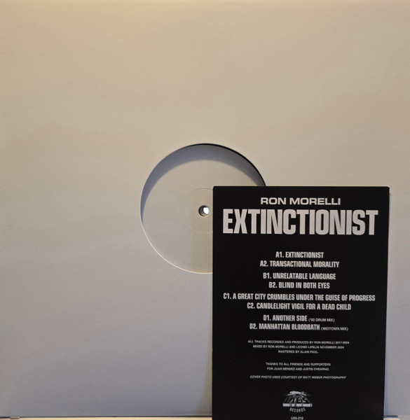 Ron Morelli - Extinctionist | L.I.E.S. Records (LIES-212)