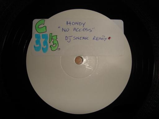 Hondy - No Access | Manifesto (HON DJ 1/2 C)