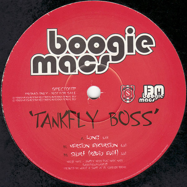 Boogie Macs - Tankfly Boss | 48K (Forty Eight K Records) (SPECT01TP)